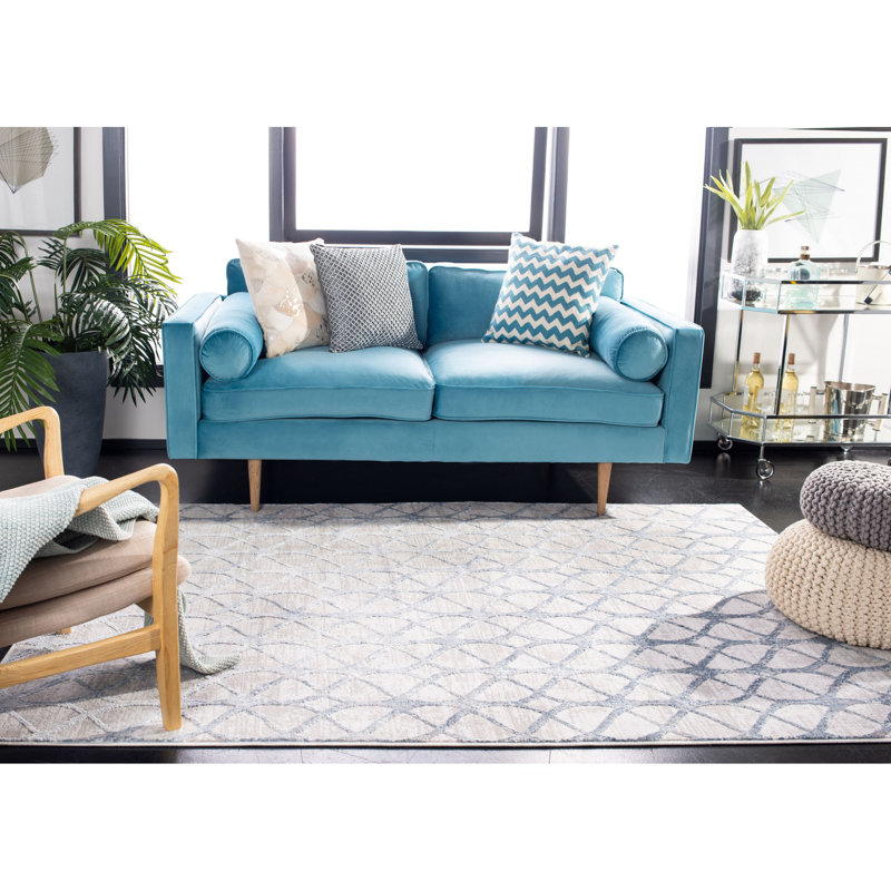 Breakwater Bay Shellie Gray/Blue Rug & Reviews Wayfair